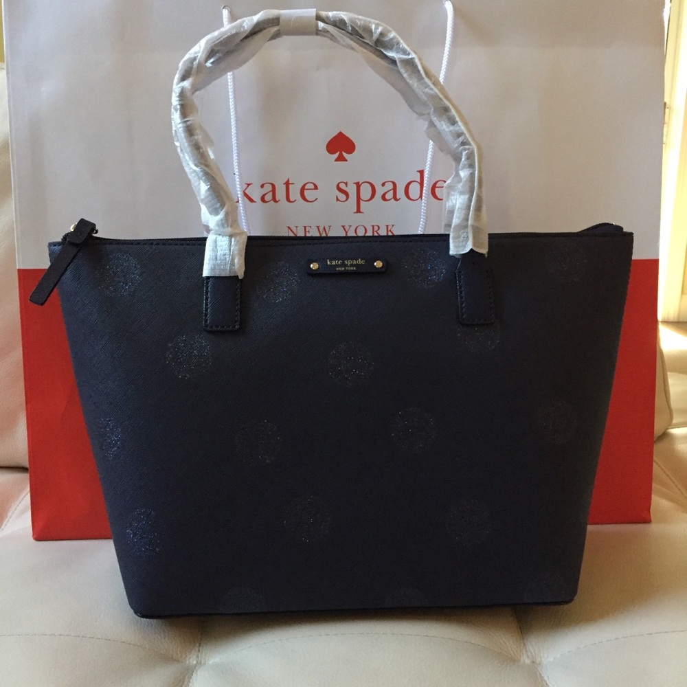 NWT KATE SPADE HANI HAVEN LANE FRCHNY SATCHEL TOTE - Picture 4 of 8